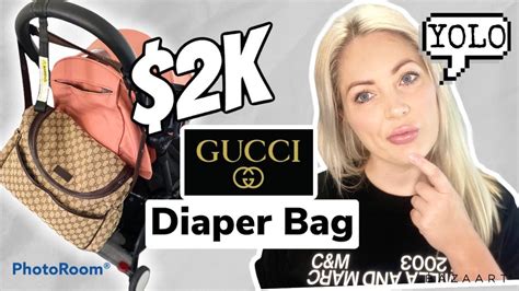 celebrities with gucci diaper bag|best designer diaper bags 2021.